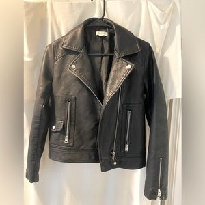 Topshop Women’s Leather Jacket